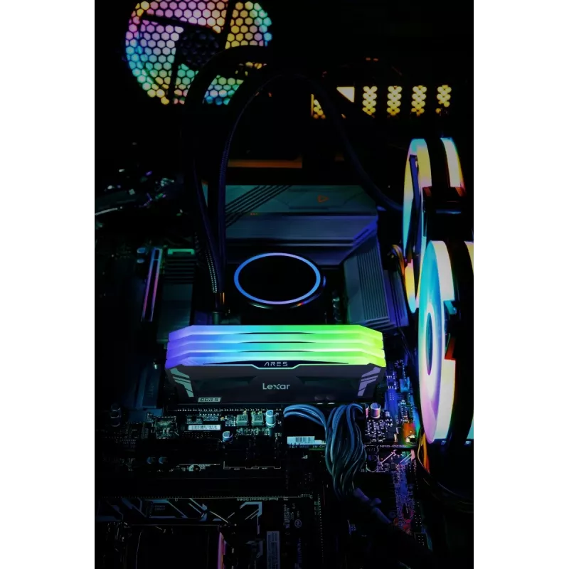 Lexar | Memória para Desktop | ARES | 32 Kit (16GBx2) GB | DDR5 | 6800 MHz | PC/servidor | Registado Não | ECC Não
