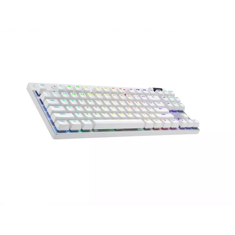 Teclado Logitech G PRO X TKL Gaming RF Wireless + Bluetooth QWERTY US International Branco