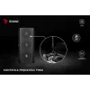 SAVIO BLADE X1 conjunto de ventoinhas, 3 x 120 mm, PWM de 4 pinos, preto