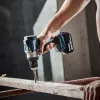 Makita DDF489RTJ Aparafusadora/Chave de impacto 1800 rpm Preto, Azul, Aço