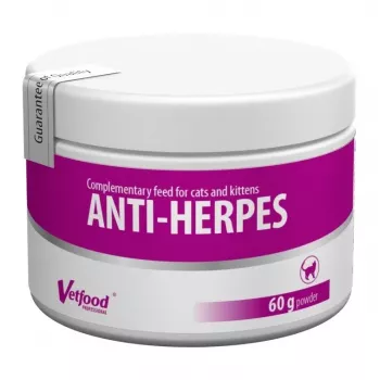Vetfood Anti-Herpes – apoio à imunidade para gatos 60 g