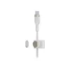 Belkin BOOST CHARGE - Cabo Lightning - USB-C macho de 24 pinos para Lightning macho - 1 m - branco - para Apple iPad/iPhone/iPod (Lightning)