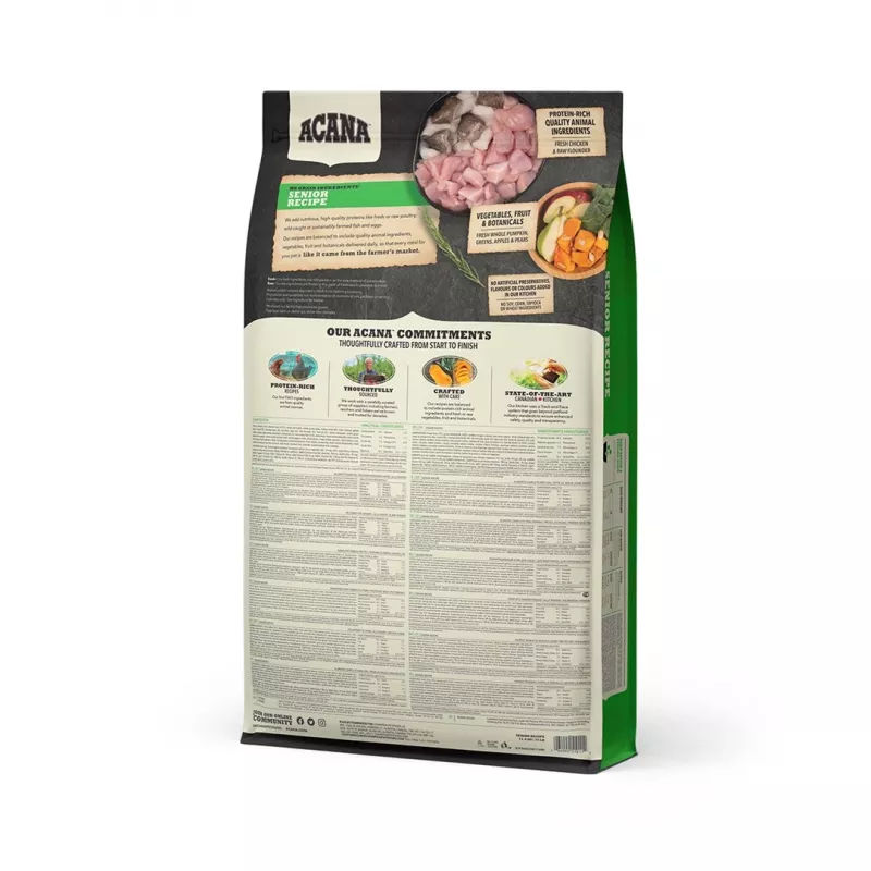 ACANA Senior - Alimento seco para cães - 11,4 kg