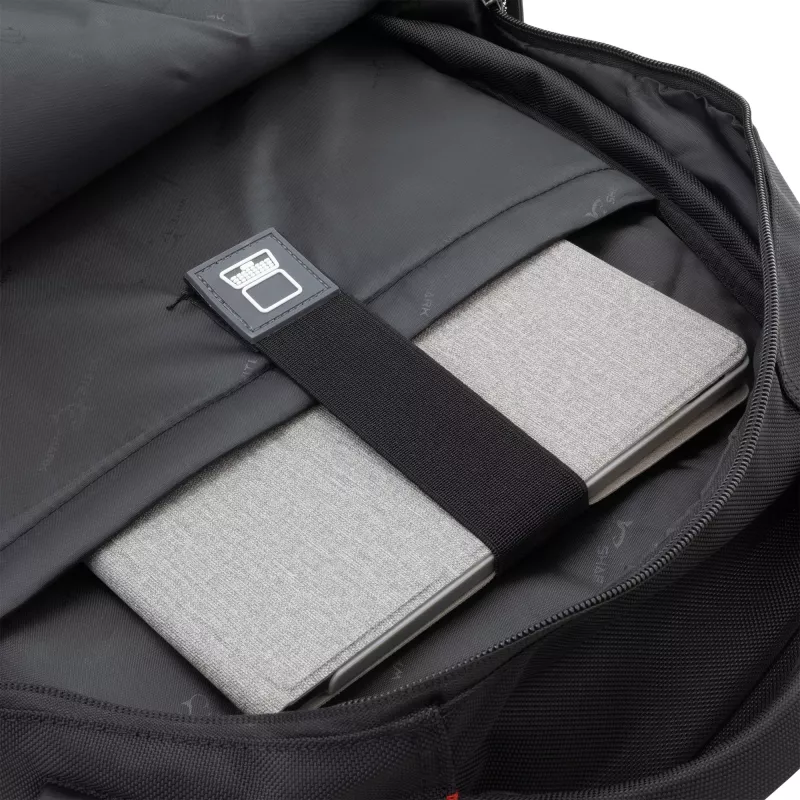 Mochila White Shark VOYAGER GBP-012 — preto, design resistente e repelente à água