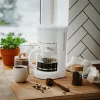 Adler AD 4383w máquina de café de filtro para café moído 1,5 L branco