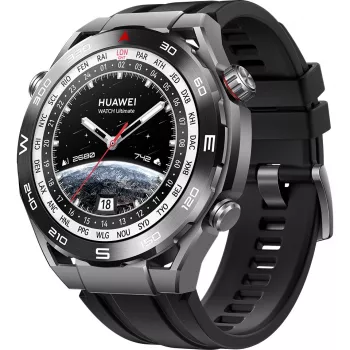 Huawei Watch Ultimate – Smartwatch com bracelete – borracha nitrílica hidrogenada (HNBR) – perímetro do pulso: 140–210 mm – ecrã 3,8 cm (1,5