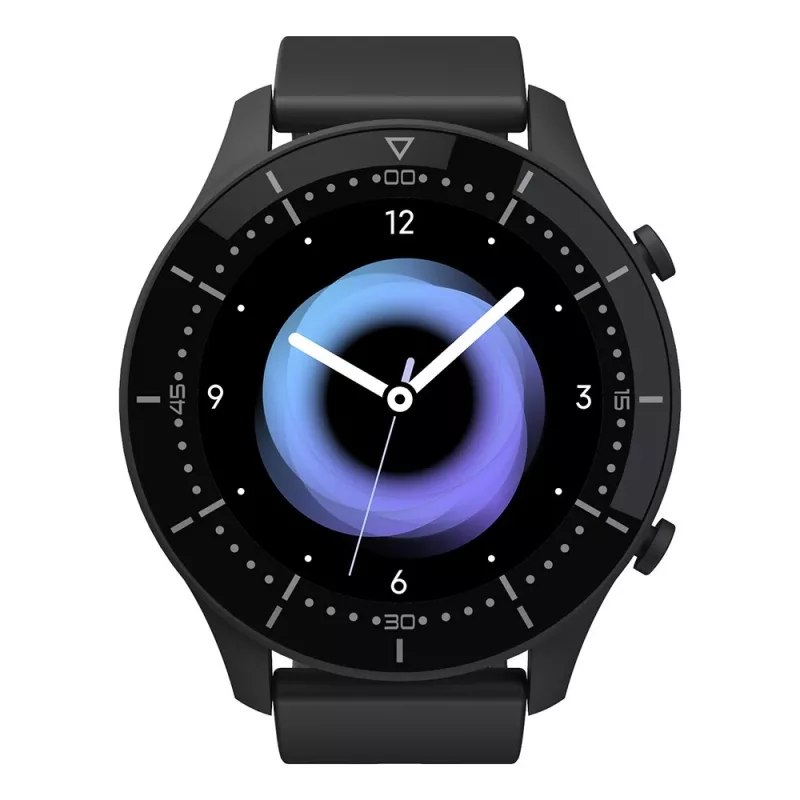 Smartwatch MEDIA-TECH MT870 — ecrã tátil IPS de 1,3 polegadas (3,3 cm), caixa de 51 mm, Bluetooth, preto