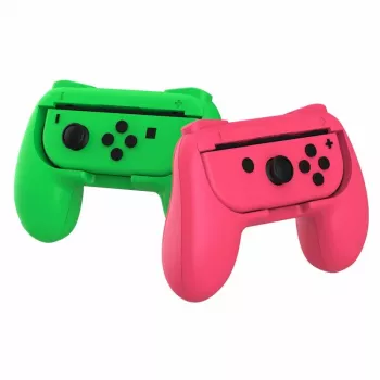 Punho para comando SUBSONIC SA5490-1 rosa/verde para Nintendo Switch