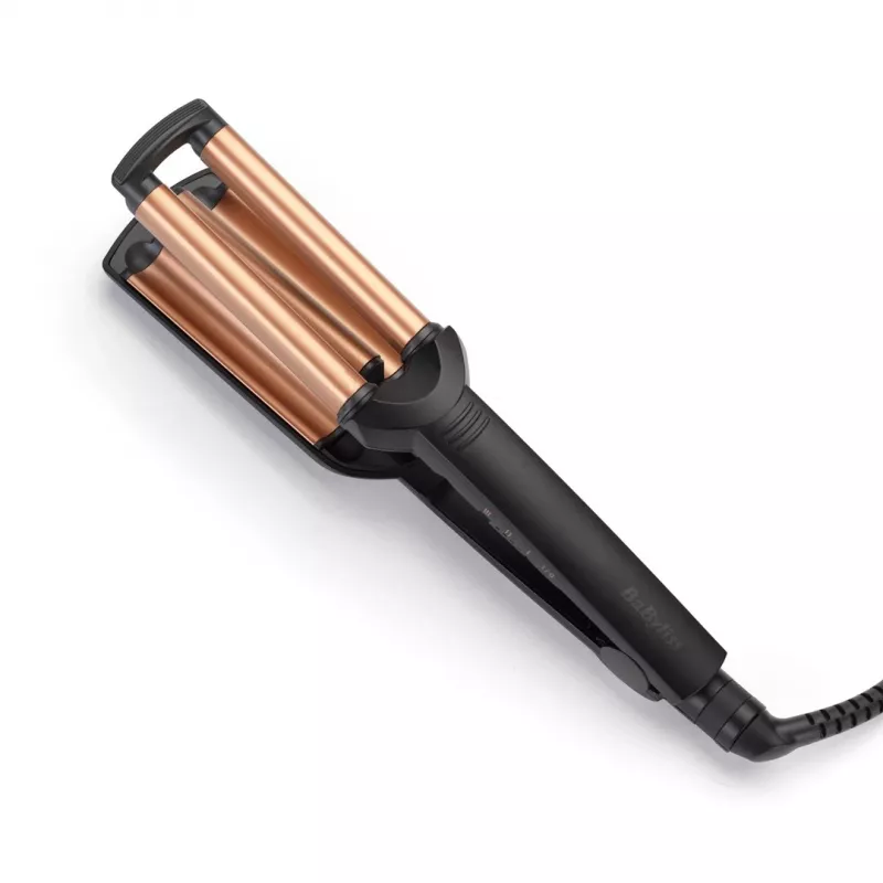 Modelador de caracóis BaByliss Deep Waves Warm Black, Orange 98,4 (2,5 m)