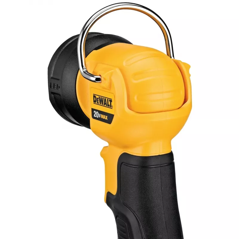Lanterna LED articulada a bateria Dewalt 18V XR Li-Ion - unidade base