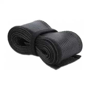 Revestimento de cabo em malha DeLOCK 19050 5 m x 19 mm preto