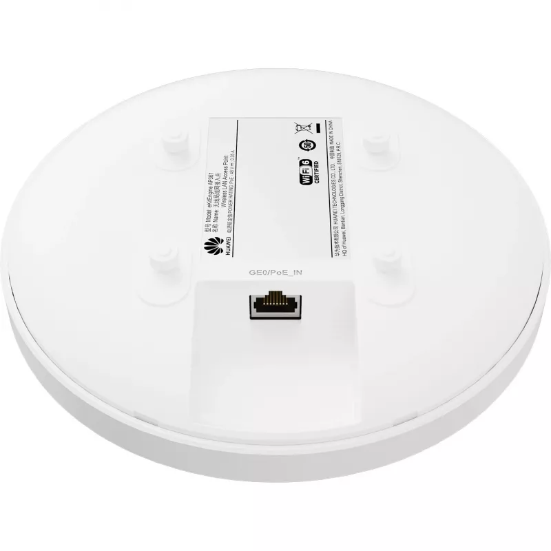 Huawei AP361 - ponto de acesso - Wi-Fi 6 - 2,4 GHz, 5 GHz - montagem em parede/teto/calha DIN possível (50086871)