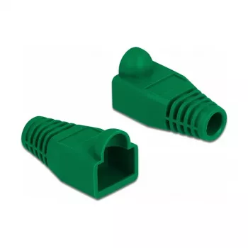 Alívio de tração para ficha RJ45 DeLOCK 86726 verde 20 unid.