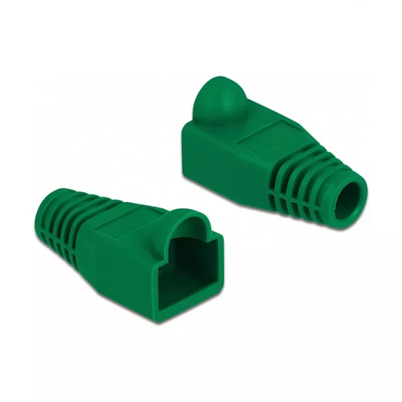 Alívio de tração para ficha RJ45 DeLOCK 86726 verde 20 unid.