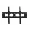 Suporte de parede para TV ART AR-88XL para televisores de 37–100 polegadas, inclinável 0 a -5°, capacidade de carga 80 kg, VESA até 800×600, preto