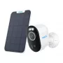 Reolink Argus B330 (BWC2K02SP) câmara de segurança IP Wi-Fi a bateria com painel solar, 5 MP 2880x1616, IP65, visão noturna a cores, para interior e exterior, branca