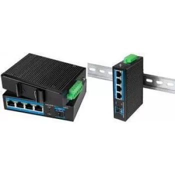 Switch Ethernet LOGILINK NS204 4 portas Gigabit 1000Mbit/s com 1x SFP