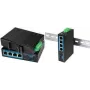 Switch Ethernet LOGILINK NS204 4 portas Gigabit 1000Mbit/s com 1x SFP