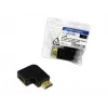 Adaptador de ligação HDMI LOGILINK AH0008 — HDMI para HDMI, preto, contactos dourados