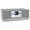 TechniSat DIGITRADIO 372 CD IR rádio internet analógico e digital antracite, prateado