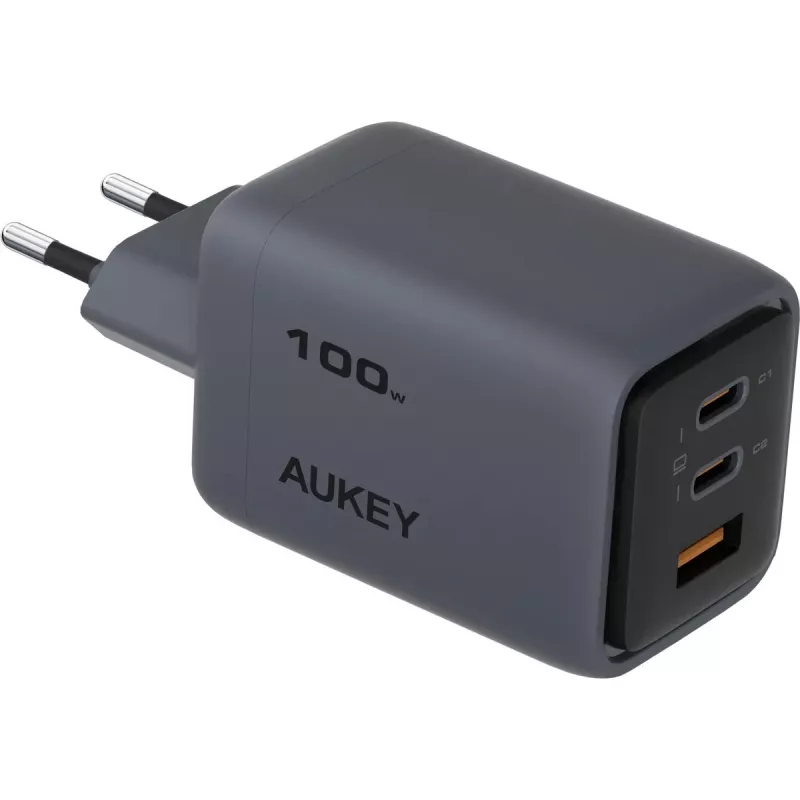 Carregador de parede Comet Mix 3 PA-C5 3xUSB (2xUSB-C e 1xUSB-A) 100W 5A QC5.0 PD3.0 AFC PPS FCP SCP