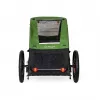 Transportadora para cães BURLEY Tail Wagon BU-947108 — transportadora macia para cães, preto/verde