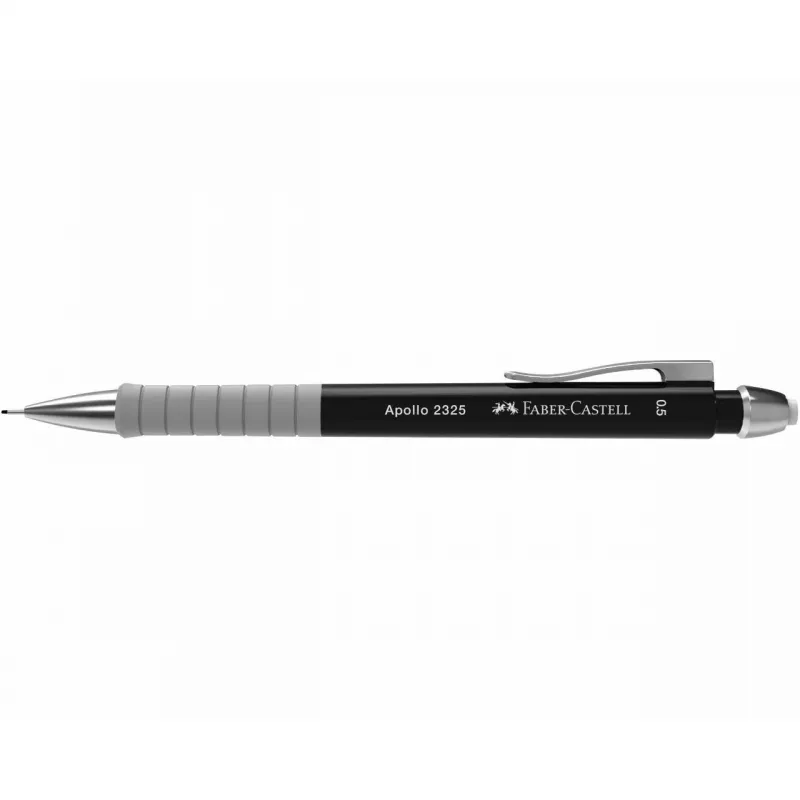 Lápis mecânico Faber-Castell 232504 0,5 mm, ponta redonda, preto/cinzento, 1 unid.