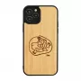 Capa para telemóvel man and wood para iPhone 12 Pro Max — design 'Kind Fisch'