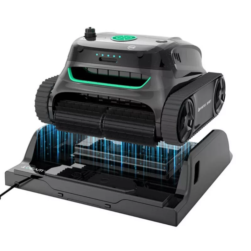 Robô limpa-fundos Wybot S2 Pro — robô de piscina sem fios, modelo S2 Pro