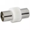 Conector macho Kathrein EMU 01 IEC prateado branco
