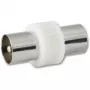 Conector macho Kathrein EMU 01 IEC prateado branco