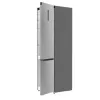 Gorenje NRB620E61X4WFE frigorífico combinado, de instalação livre, NoFrost, 413 l (283 l frigorífico + 130 l congelador inferior), ecrã eletrónico, iluminação LED, classe energética E, aço inoxidável