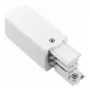 LEUCH XTS12-3 Alimentação para calha elétrica GLOBAL SL esquerda Branco