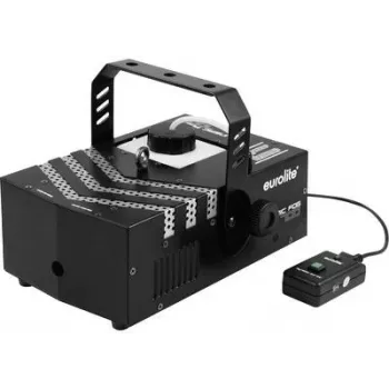 Máquina de fumo EUROLITE Dynamic Fog 700 com controlo remoto e suporte de montagem