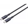 Cabo USB AUKEY CB-MCC102 1,8 m USB-C preto 480 Gbit/s