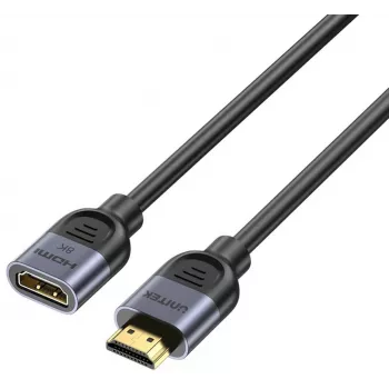 Extensor HDMI Unitek C11091AGY01-3M, cabo de 3 m, suporta até 8K