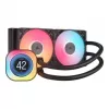 Arrefecedor de ar Corsair iCUE LINK TITAN 240 RX LCD 12 cm preto 300–2100 RPM