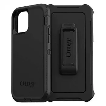 Capa OtterBox Defender para iPhone 12 e iPhone 12 Pro preto