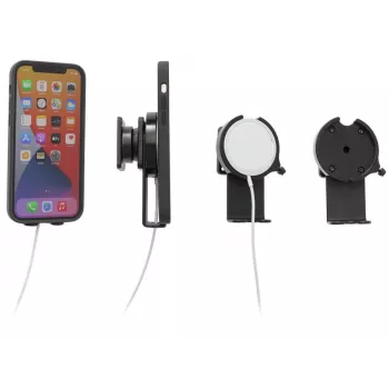 Suporte Brodit MagSafe compacto com rótula/calha de fixação
