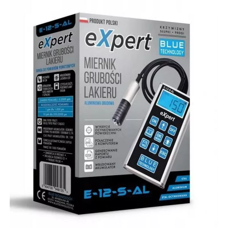 Medidor de espessura de camada E-12-S-AL (eXpert)