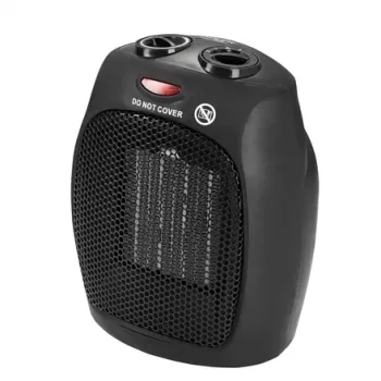 Adler AD 7702 Aquecedor elétrico ventilador para interior aço inoxidável 1500 W