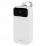 Powerbank SAVIO BA-11 Iões de lítio 3000 mAh, 3,7 V, USB-C x2, branco