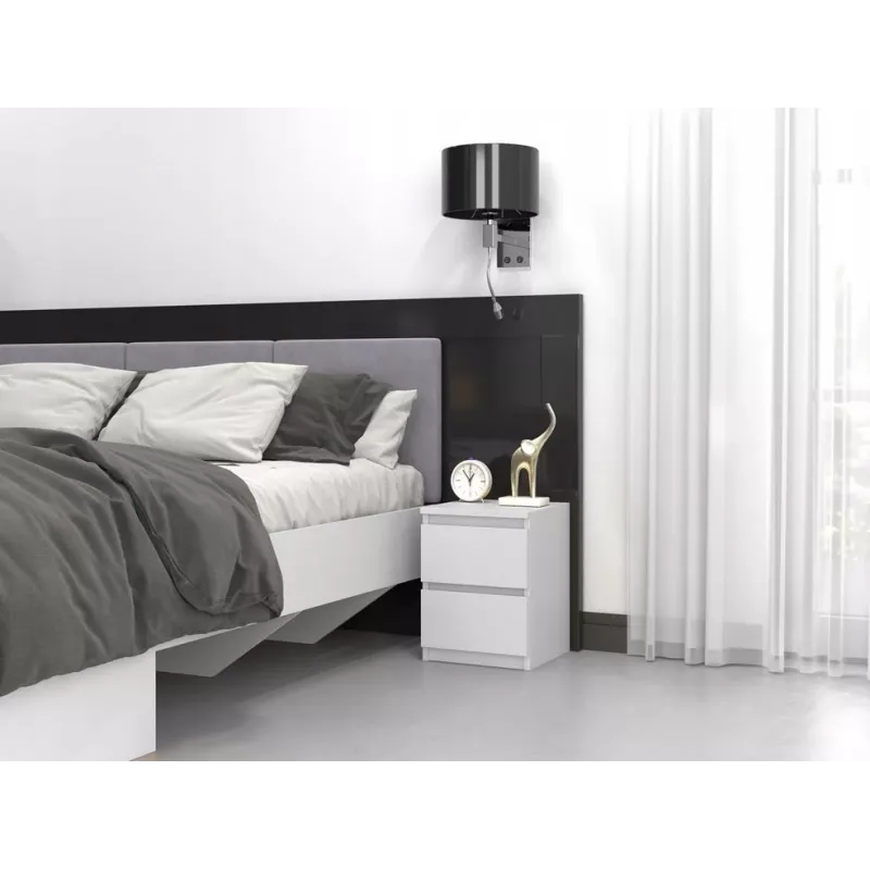 Mesa de cabeceira MALWA M2 branco