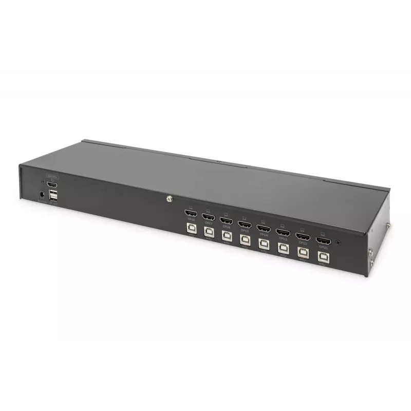 Switch KVM HDMI de 8 portas Digitus USB 4K Ultra HD