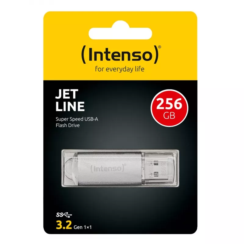 Intenso MEMORY DRIVE FLASH USB3.2/256GB 3541492 Pen USB Flash USB Type-A 3.2 Gen 1 (3.1 Gen 1) prateado