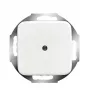 Placa central para saída de cabos (embutir), busch jaeger BJ - Reflex SI, branco alpino, modelo 2527-214