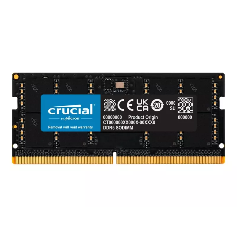 Crucial CT32G56C46S5 SO-DIMM, 1x 32 GB, DDR5, 5600 MHz, CL46, 1.1 V