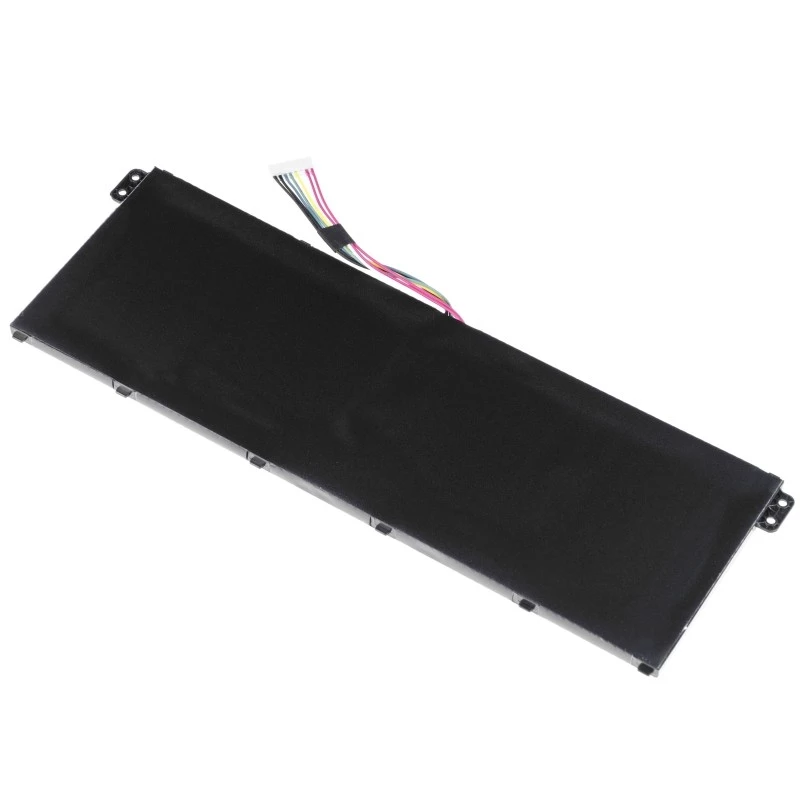 Bateria Green Cell AC52 para Acer Aspire E11 ES1-111M ES1-131 E15 ES1-512 Chromebook CB3-111 CB5-311, 11,4V 2200mAh Li-Ion, 3 células, preta