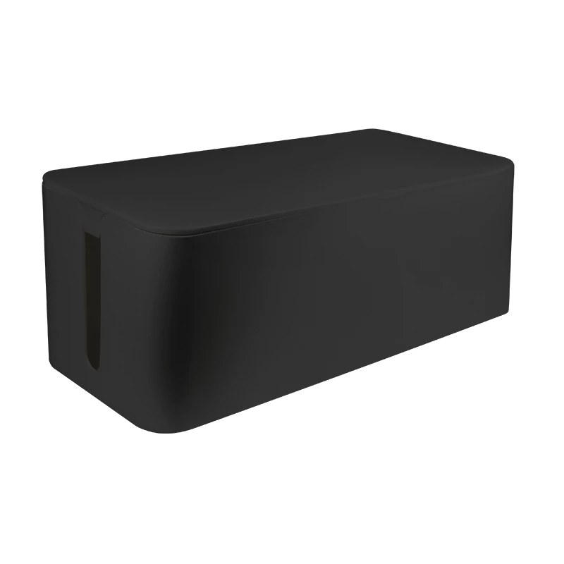 Organizador de caixa de cabos, preto