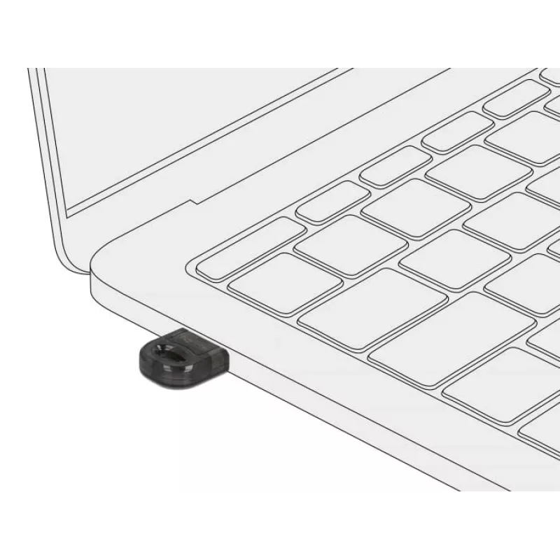 Placa de Rede DeLOCK 61012 Bluetooth 3 Mbit/s
